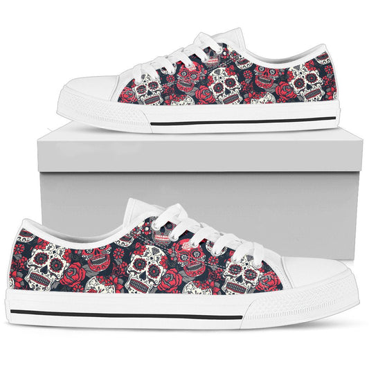 Sugar Skulls & Roses Shoes