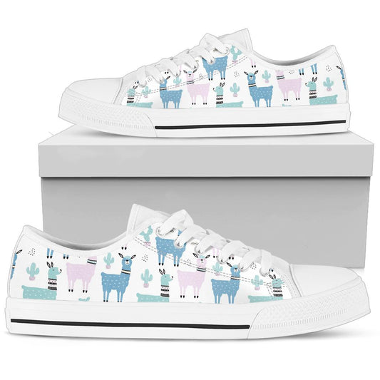 Pastel Llama Shoes