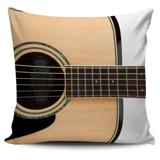 Folk Guitar Pillow Cover