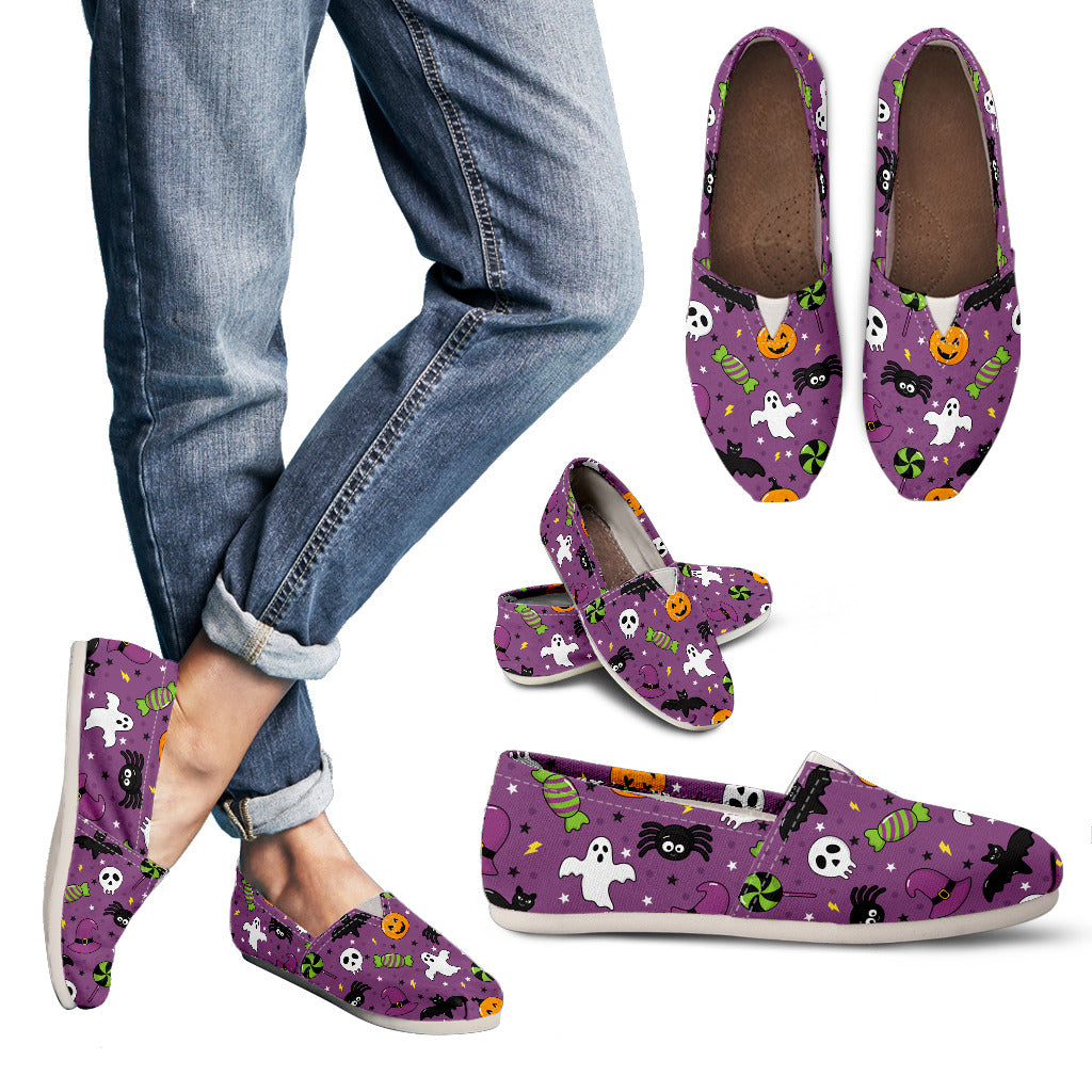 Cute Halloween Slip-On Shoes