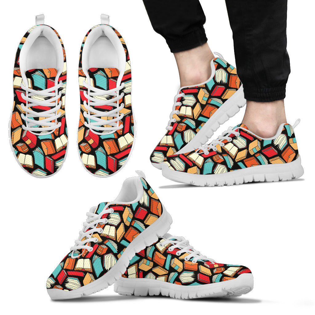Book lovers Pattern - Sneakers