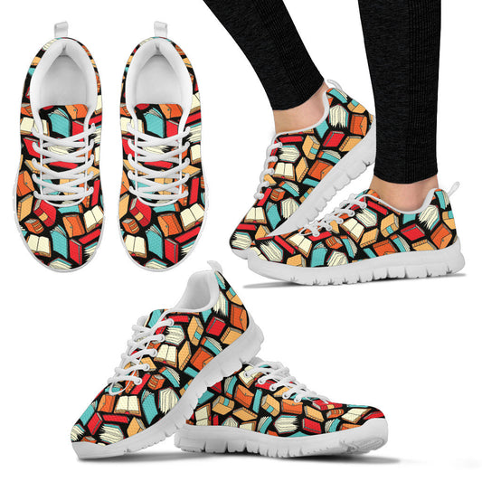 Book lovers Pattern - Sneakers
