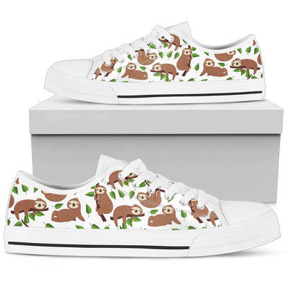 Sloth Shoes Low Top Sneakers for Women & Men