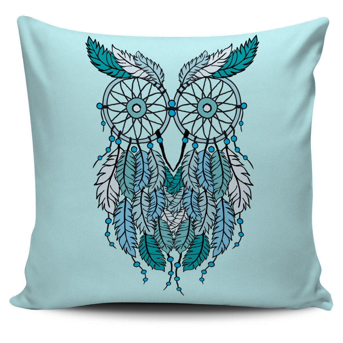 YIN YANG MANDALA SPIRITUAL PILLOW COVERS