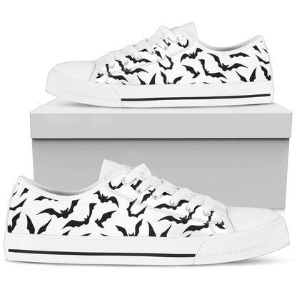 Halloween Bat Low Top Shoes