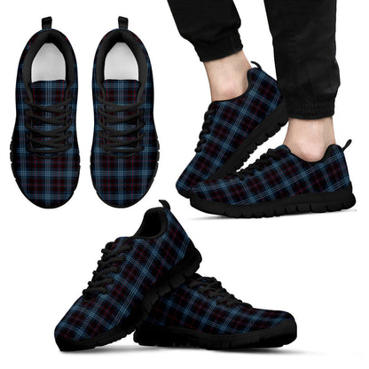 Blue Plaid Sneakers