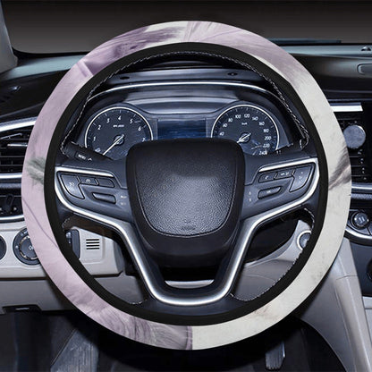 Feathers Steering Wheel Cover