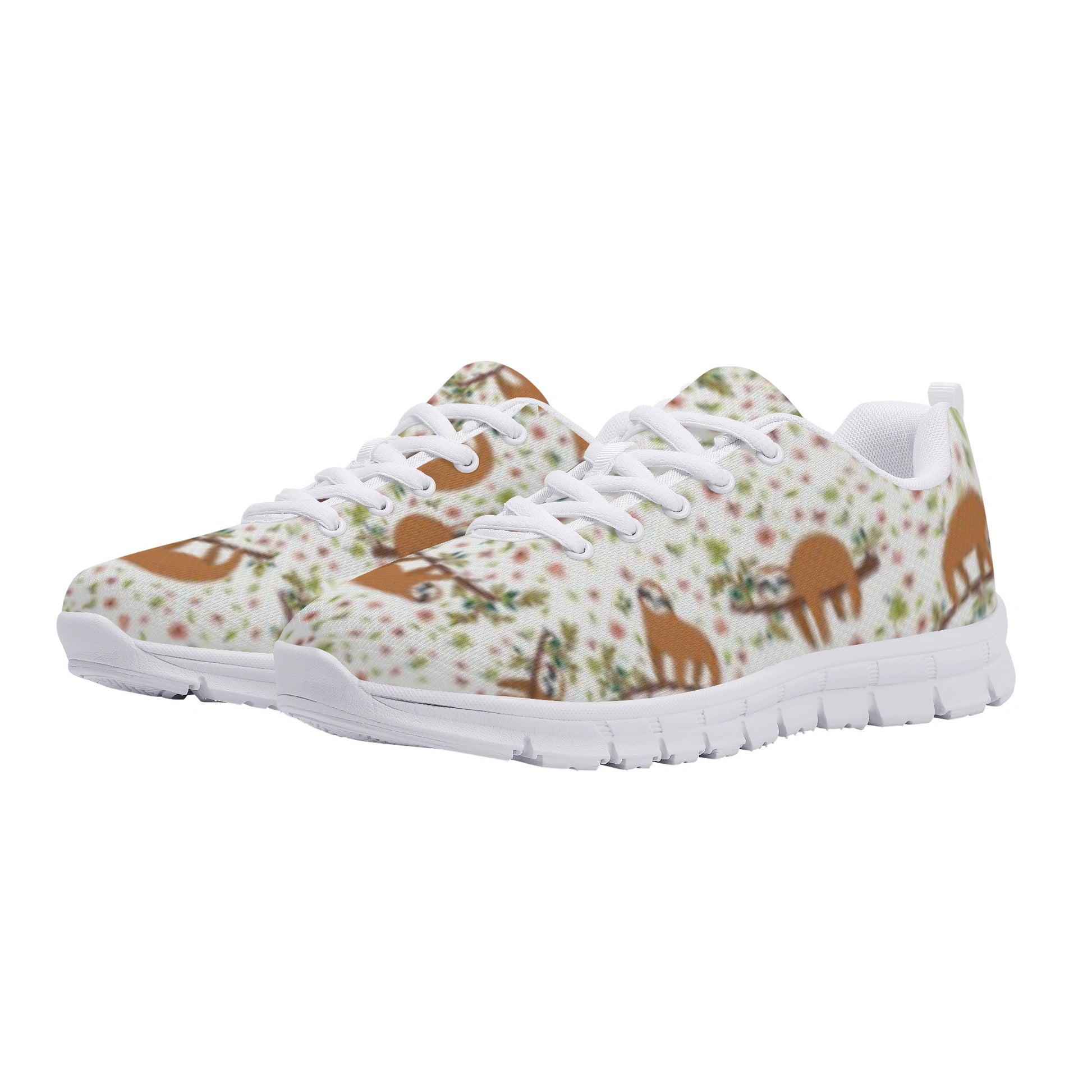 Sloth Pattern Shoes Women's Running Shoes
