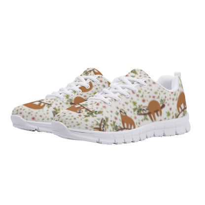 Sloth Pattern Shoes Women's Running Shoes