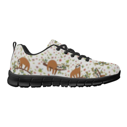 Sloth Pattern Shoes Women's Running Shoes
