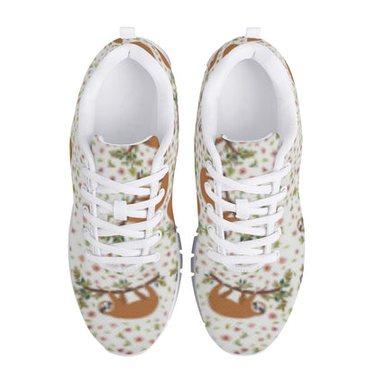 Sloth Pattern Shoes Women's Running Shoes