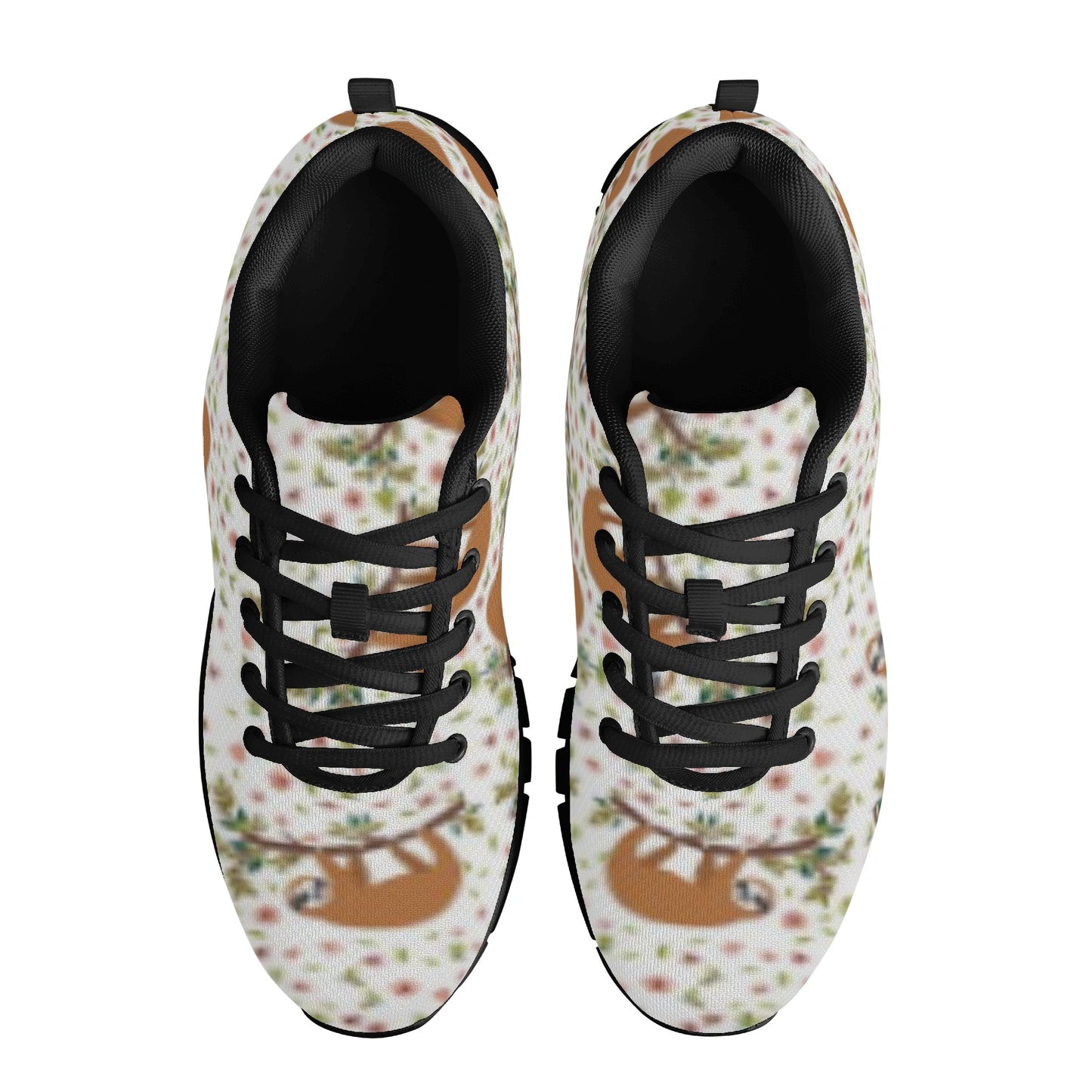 Sloth Pattern Shoes Women's Running Shoes