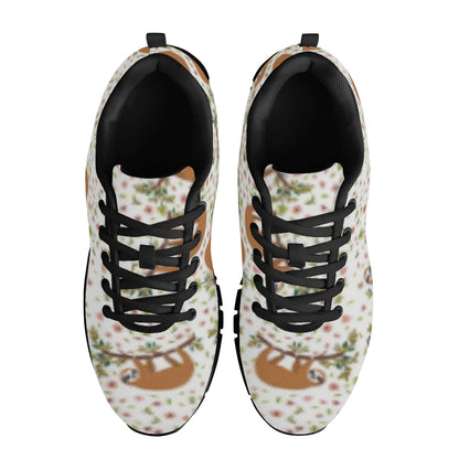 Sloth Pattern Shoes Women's Running Shoes