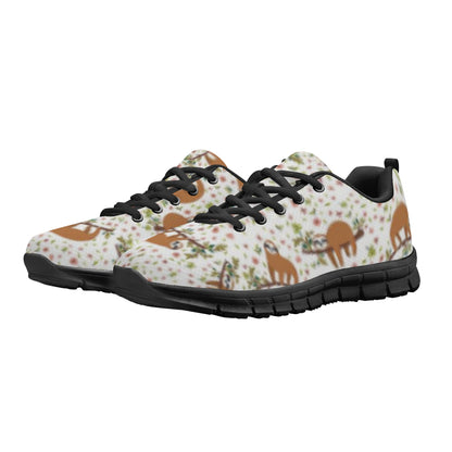 Sloth Pattern Shoes Women's Running Shoes