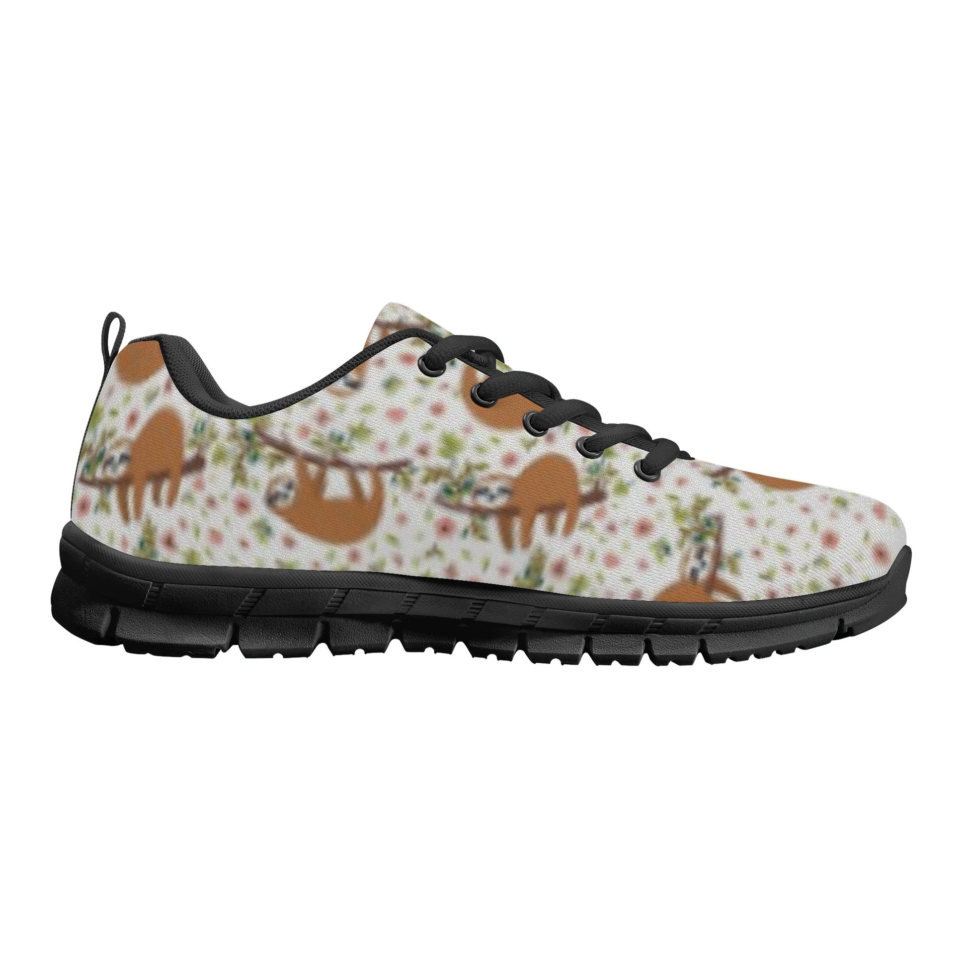 Sloth Pattern Shoes Women's Running Shoes