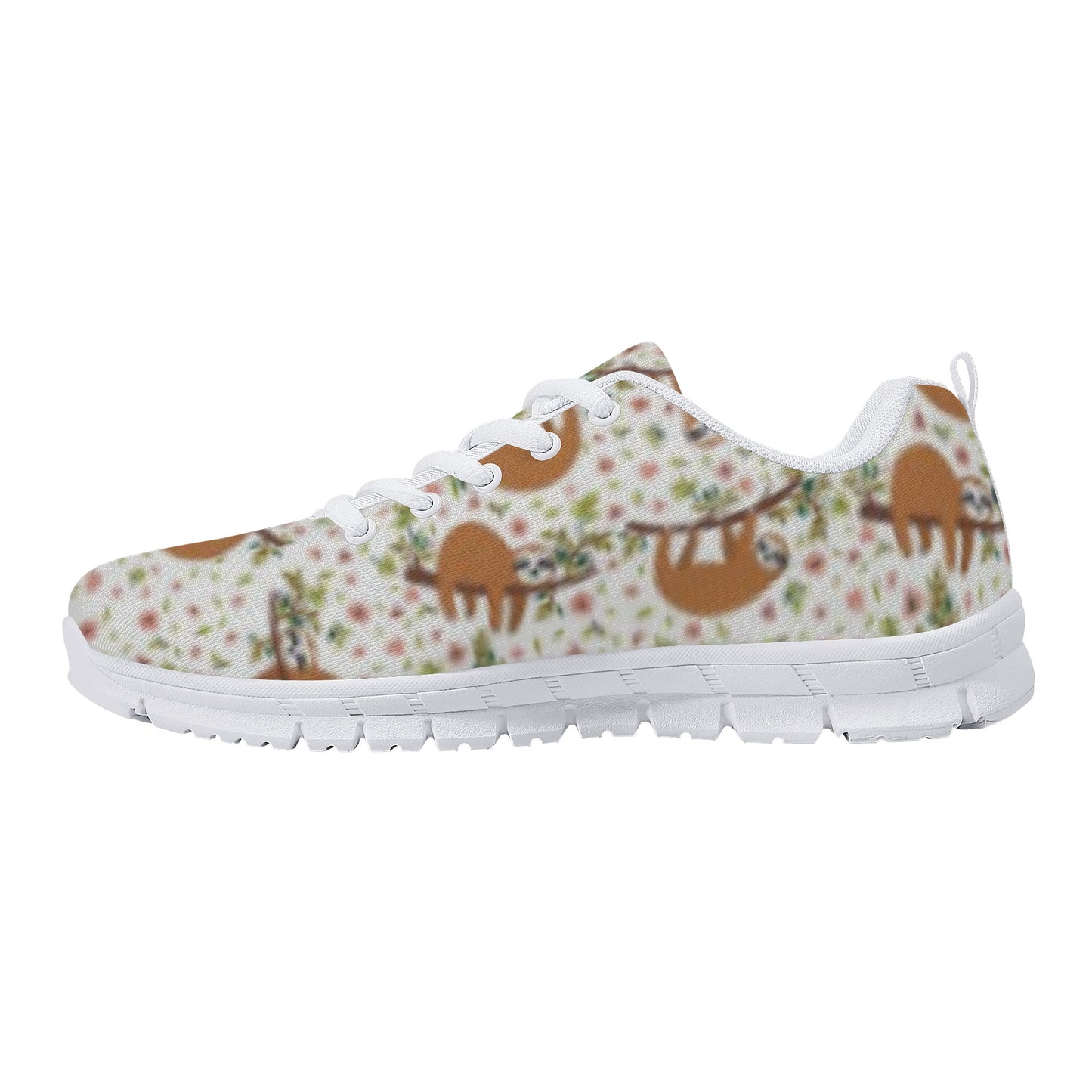 Sloth Pattern Shoes Women's Running Shoes