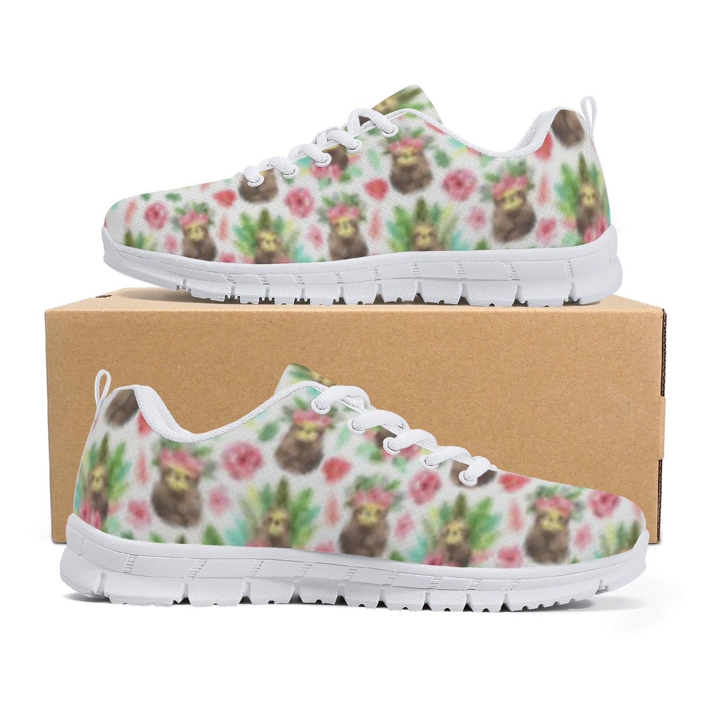 Flower Sloth Women's Running Shoes