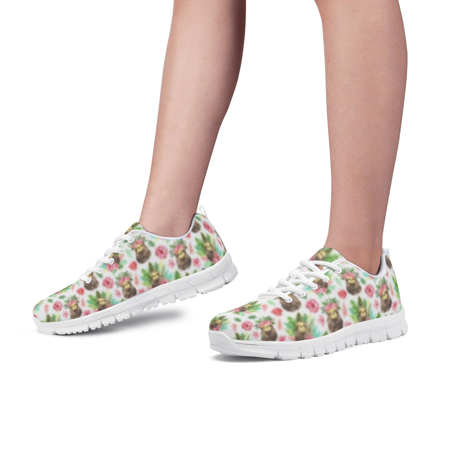 Flower Sloth Women's Running Shoes