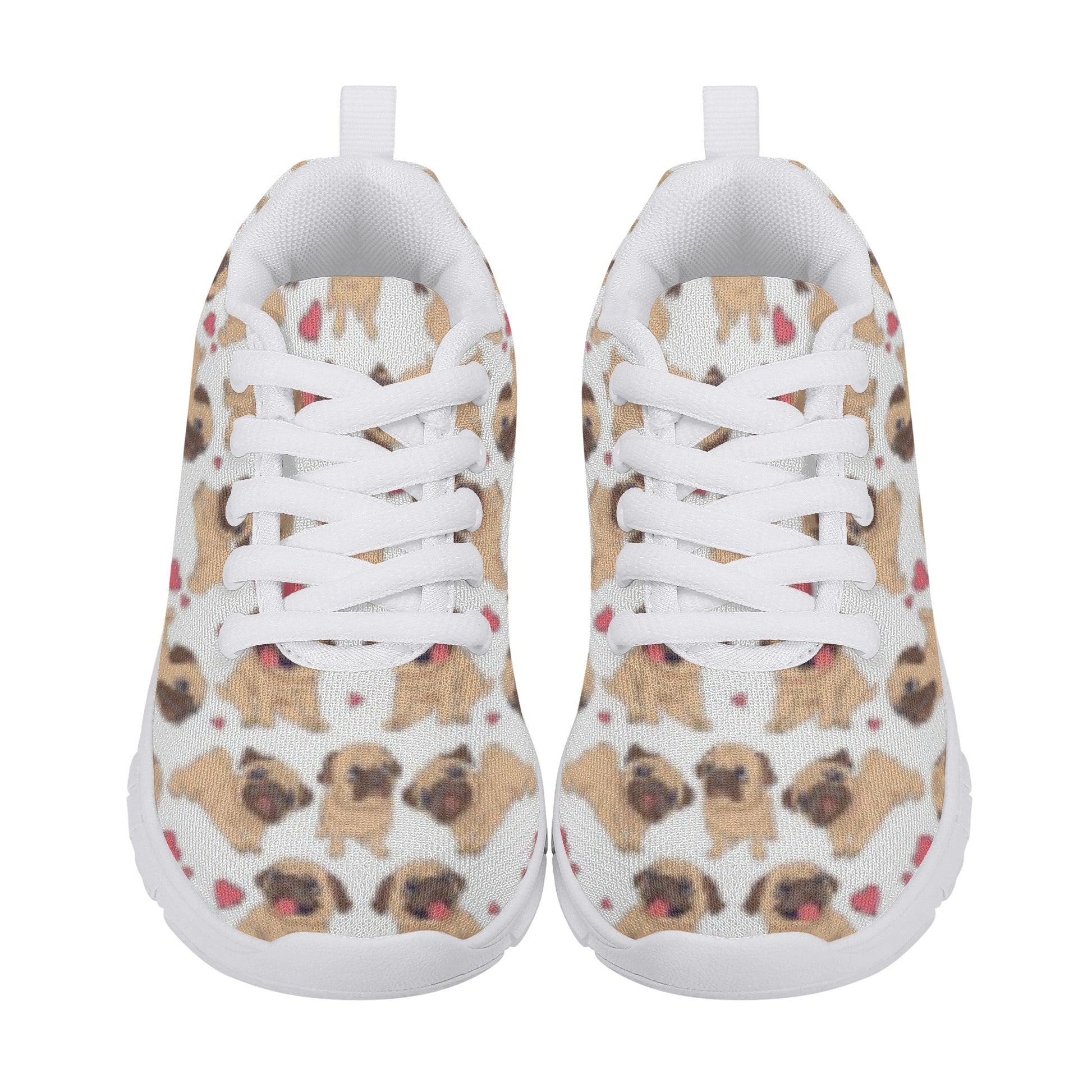 Dog Pug Kid's Running Shoes