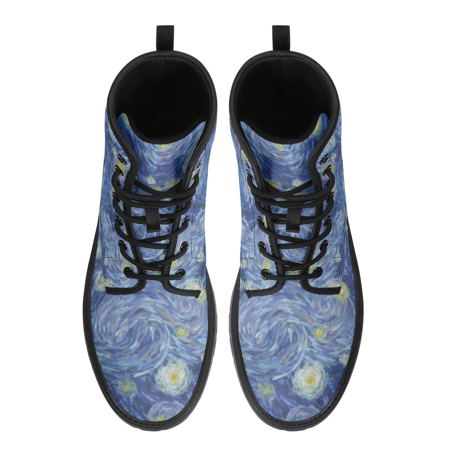 Starry Night Women's Leather Boots