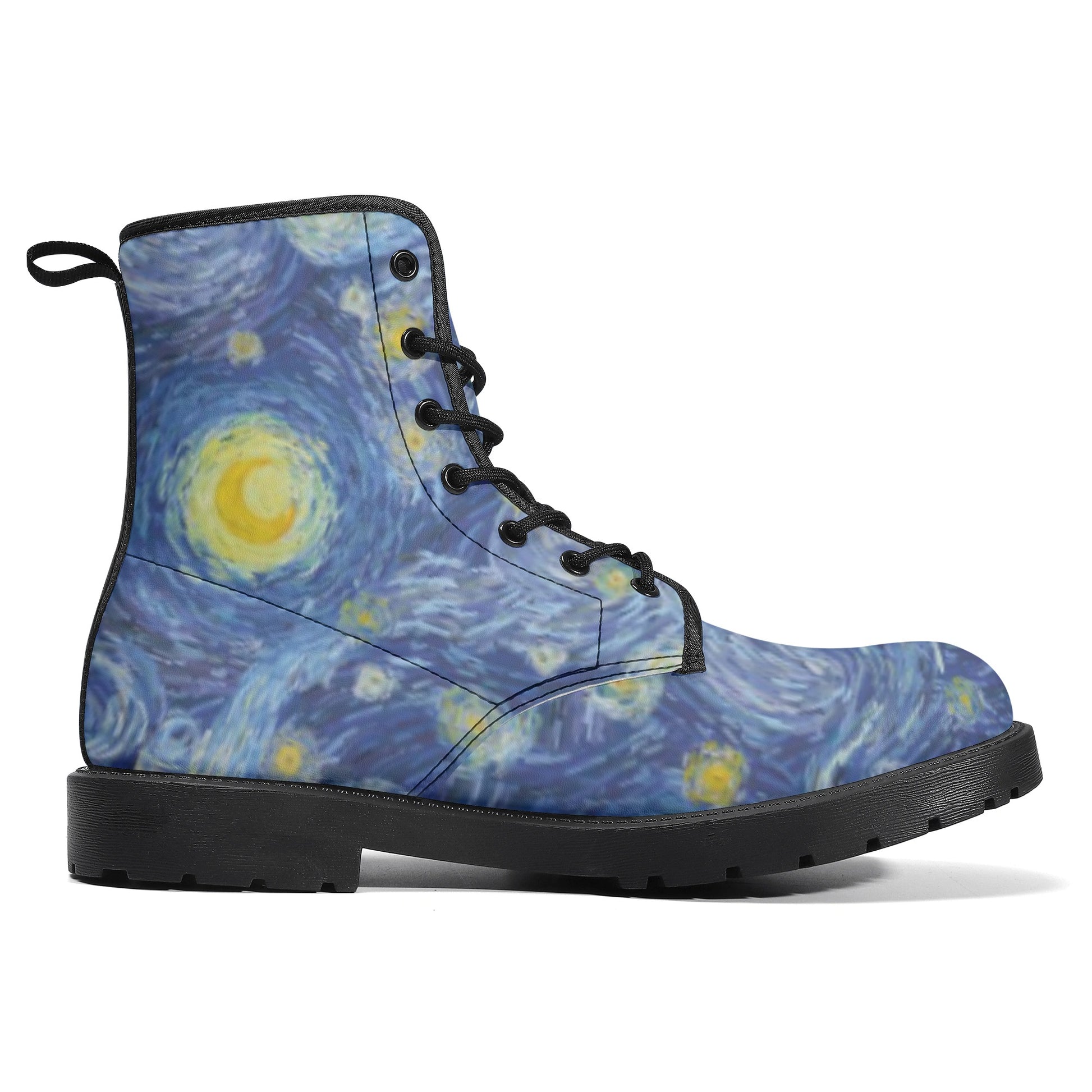 Starry Night Women's Leather Boots