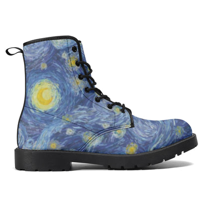 Starry Night Women's Leather Boots
