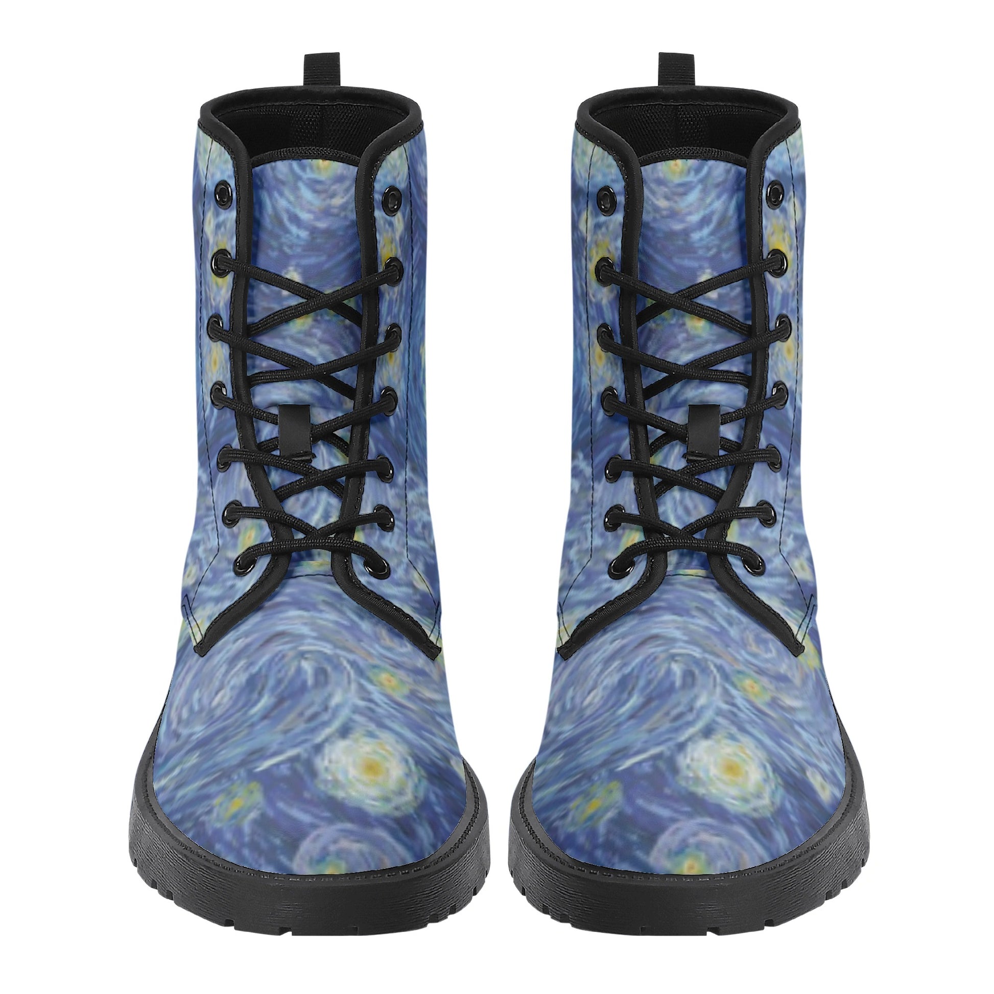 Starry Night Women's Leather Boots