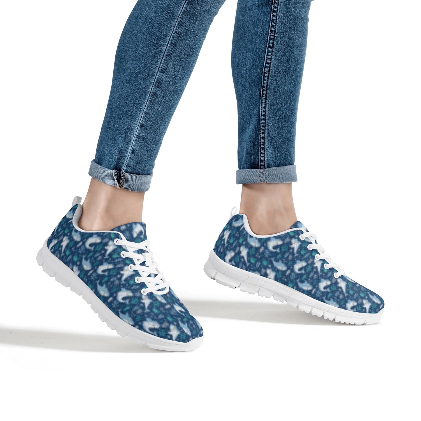 Blue Shark Shoes Women's Running Shoes
