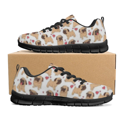 Dog Pug Shoes Women's Running Shoes