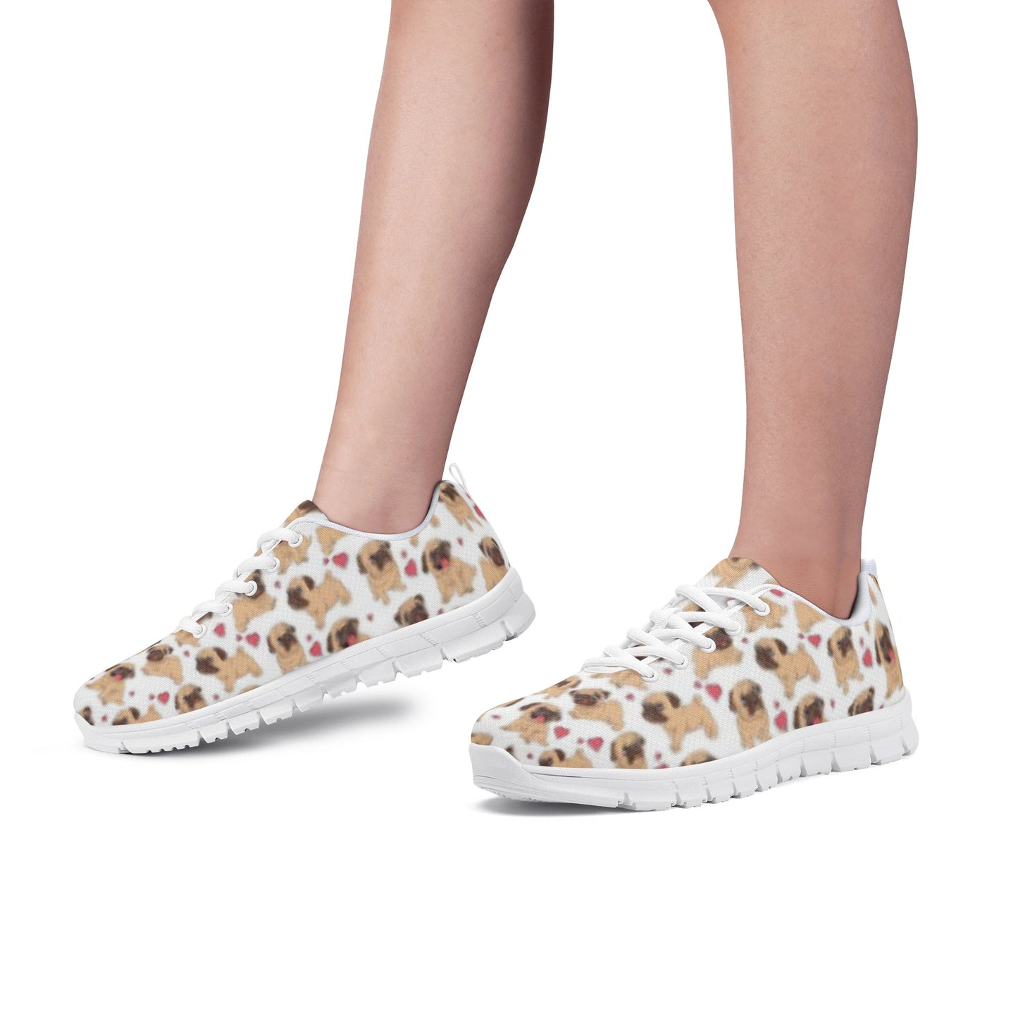 Dog Pug Shoes Women's Running Shoes