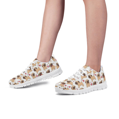 Dog Pug Shoes Women's Running Shoes