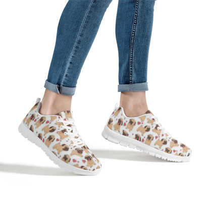 Dog Pug Shoes Women's Running Shoes