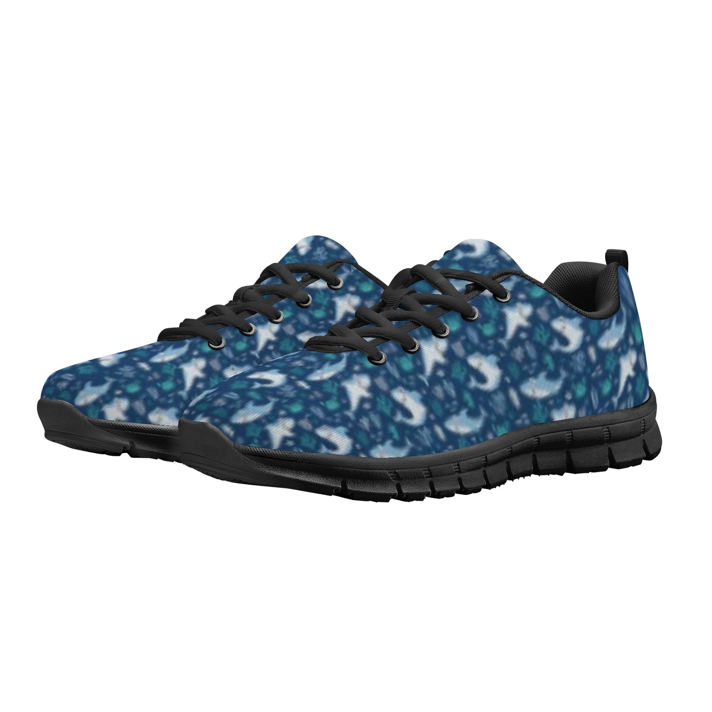 Blue Shark Shoes - Men's Running Shoes