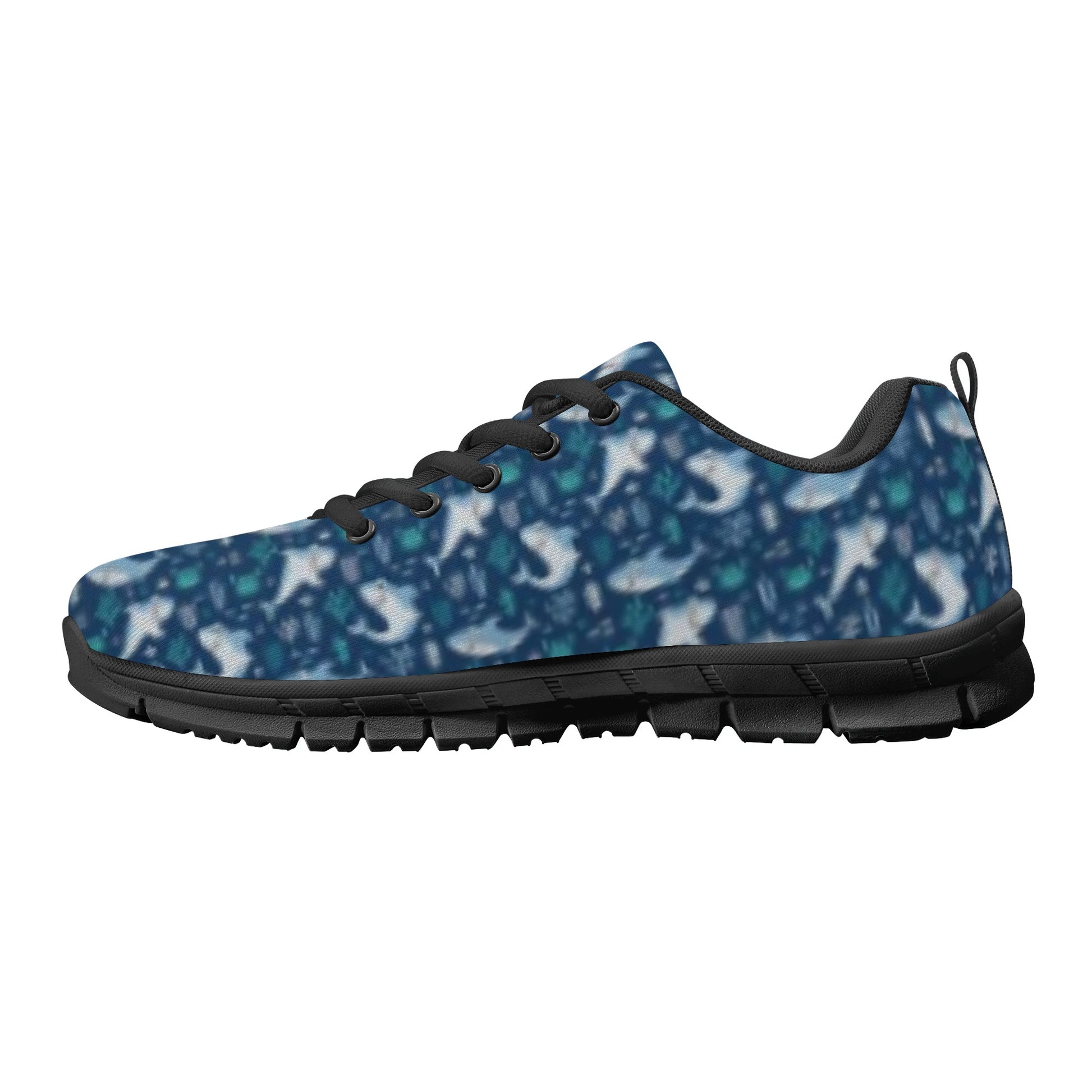 Blue Shark Shoes - Men's Running Shoes