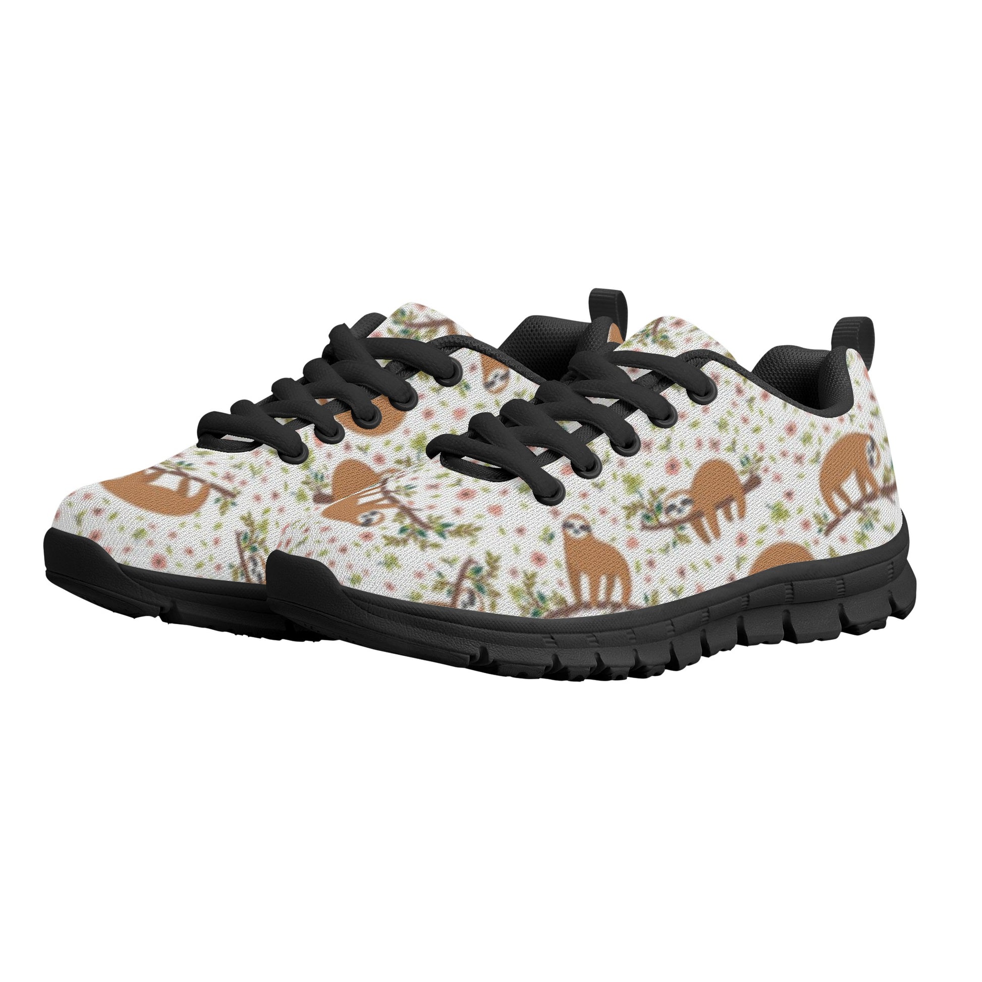Sloth Pattern - Kid's Running Shoes