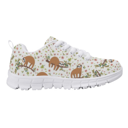 Sloth Pattern - Kid's Running Shoes
