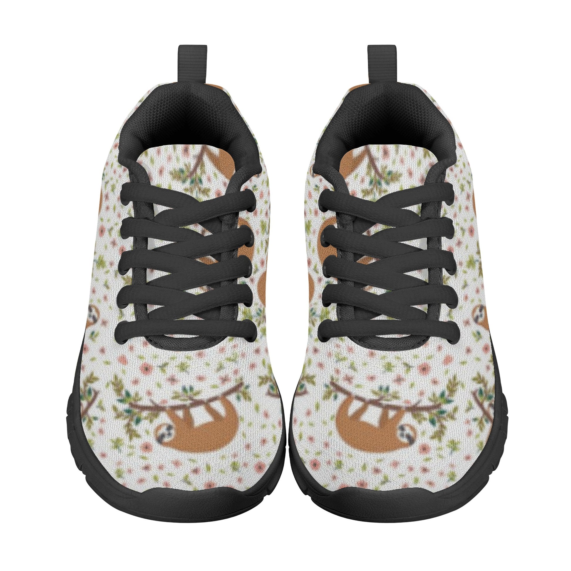Sloth Pattern - Kid's Running Shoes