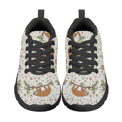 Sloth Pattern - Kid's Running Shoes