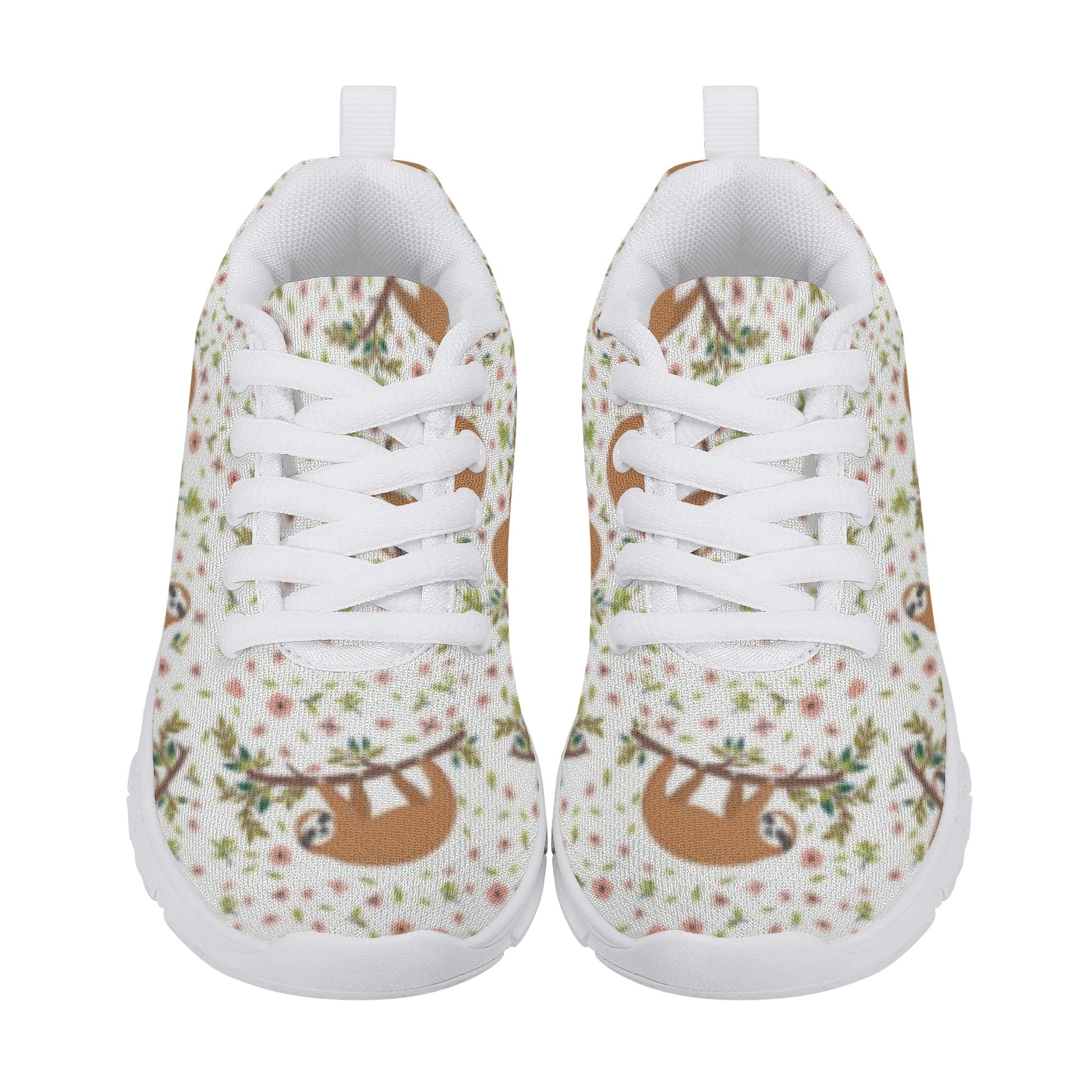 Sloth Pattern - Kid's Running Shoes