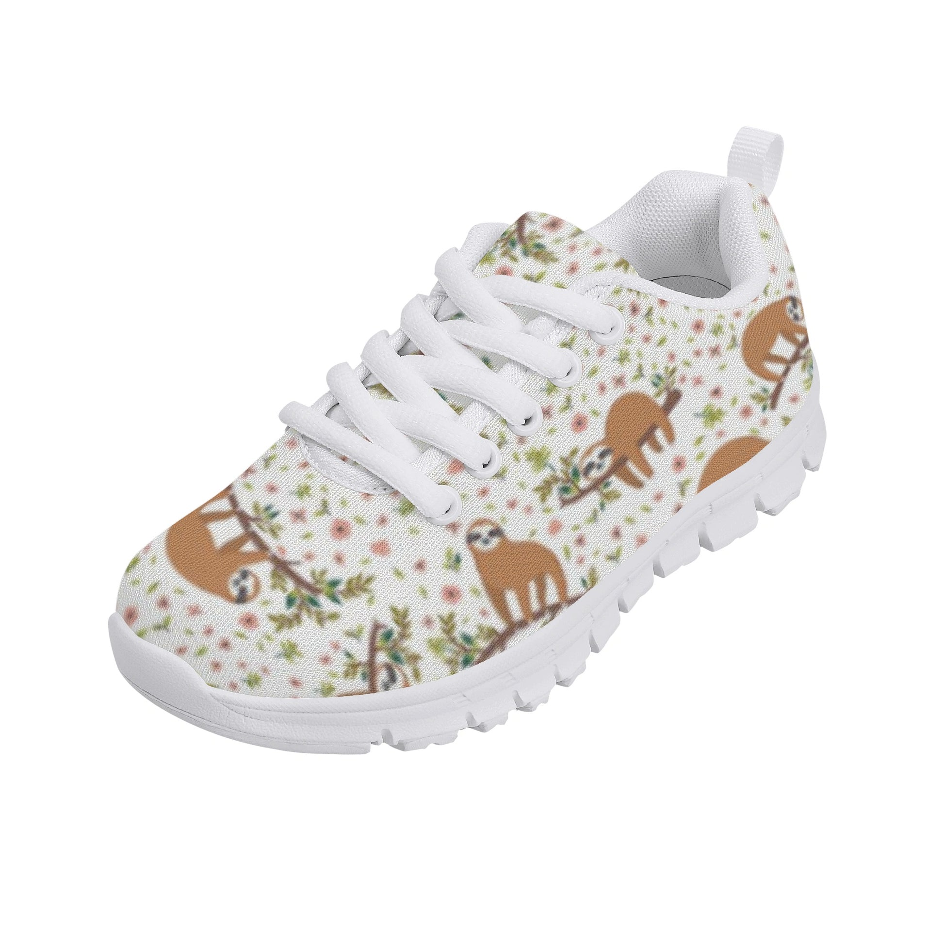 Sloth Pattern - Kid's Running Shoes