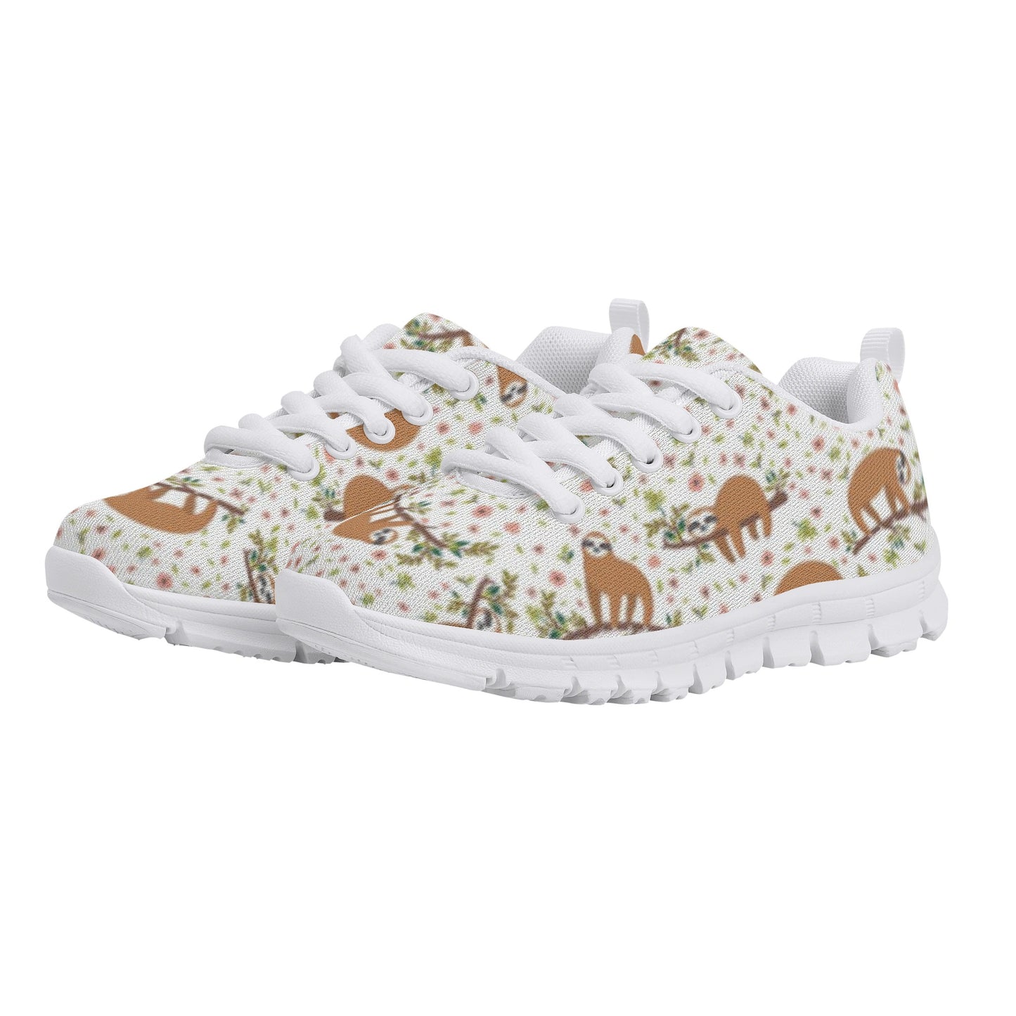 Sloth Pattern - Kid's Running Shoes