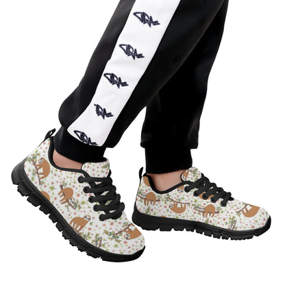Sloth Pattern - Kid's Running Shoes
