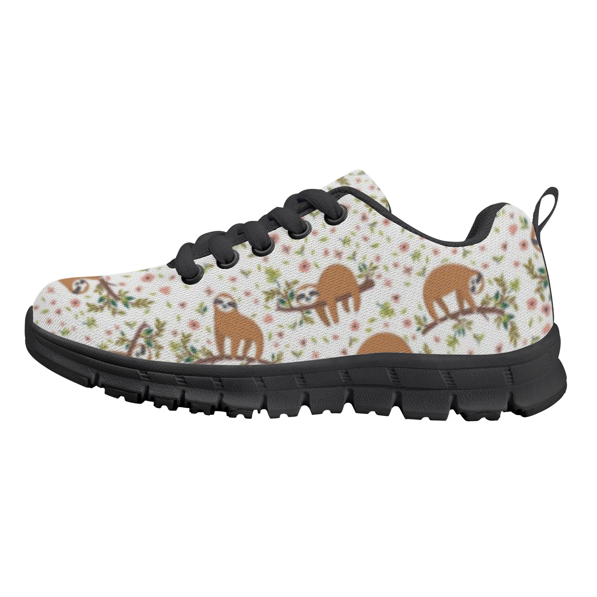Sloth Pattern - Kid's Running Shoes