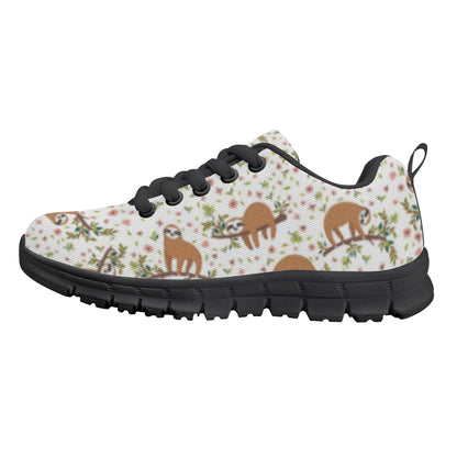 Sloth Pattern - Kid's Running Shoes