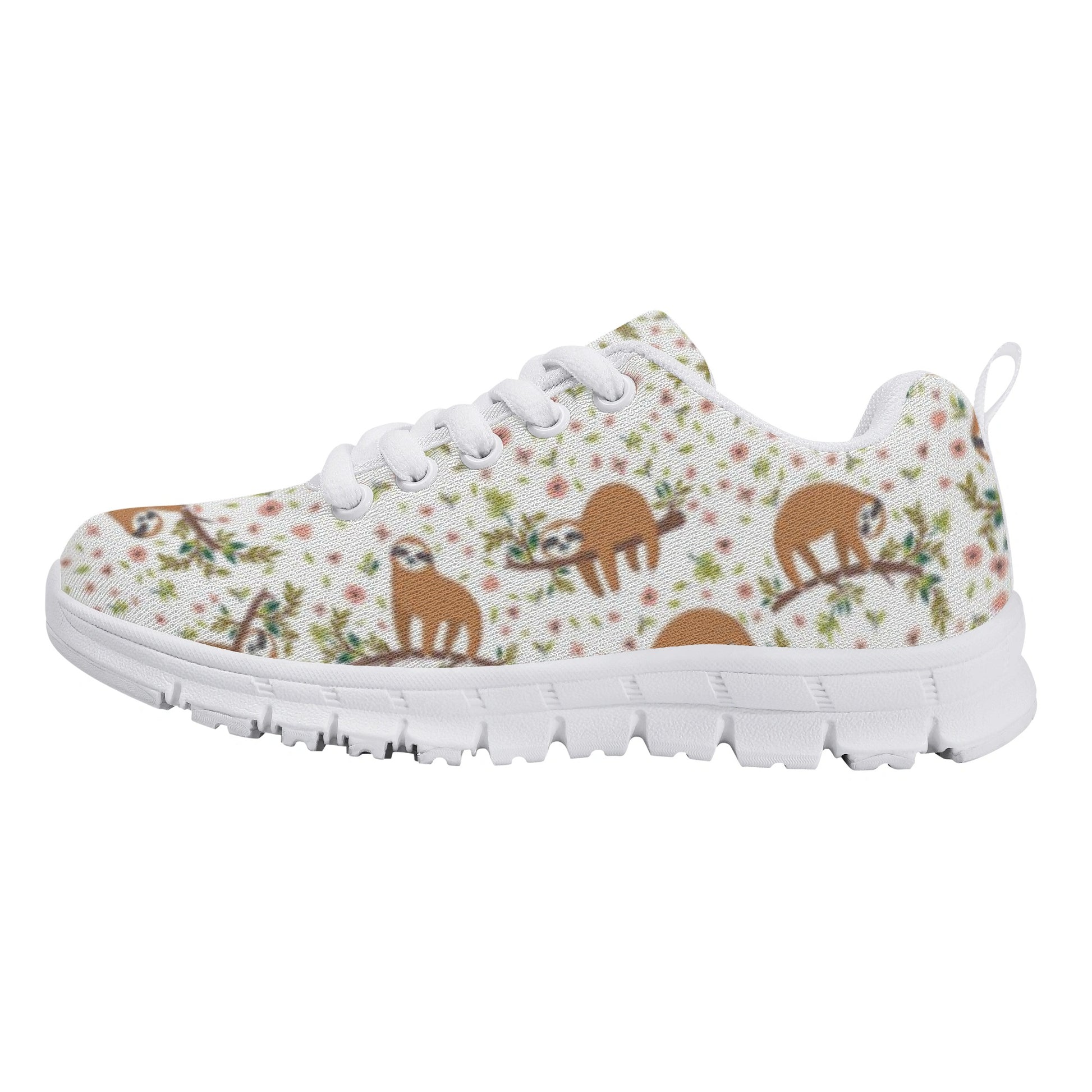 Sloth Pattern - Kid's Running Shoes
