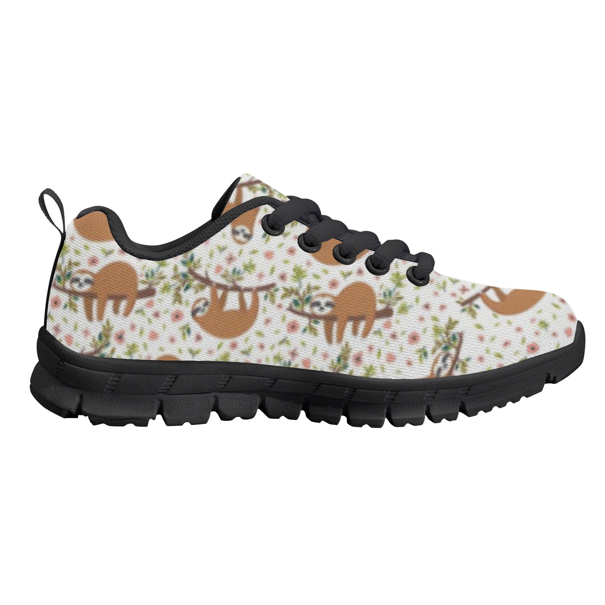 Sloth Pattern - Kid's Running Shoes