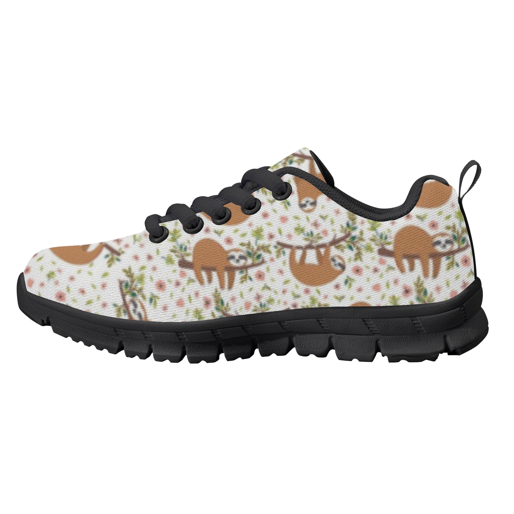 Sloth Pattern - Kid's Running Shoes