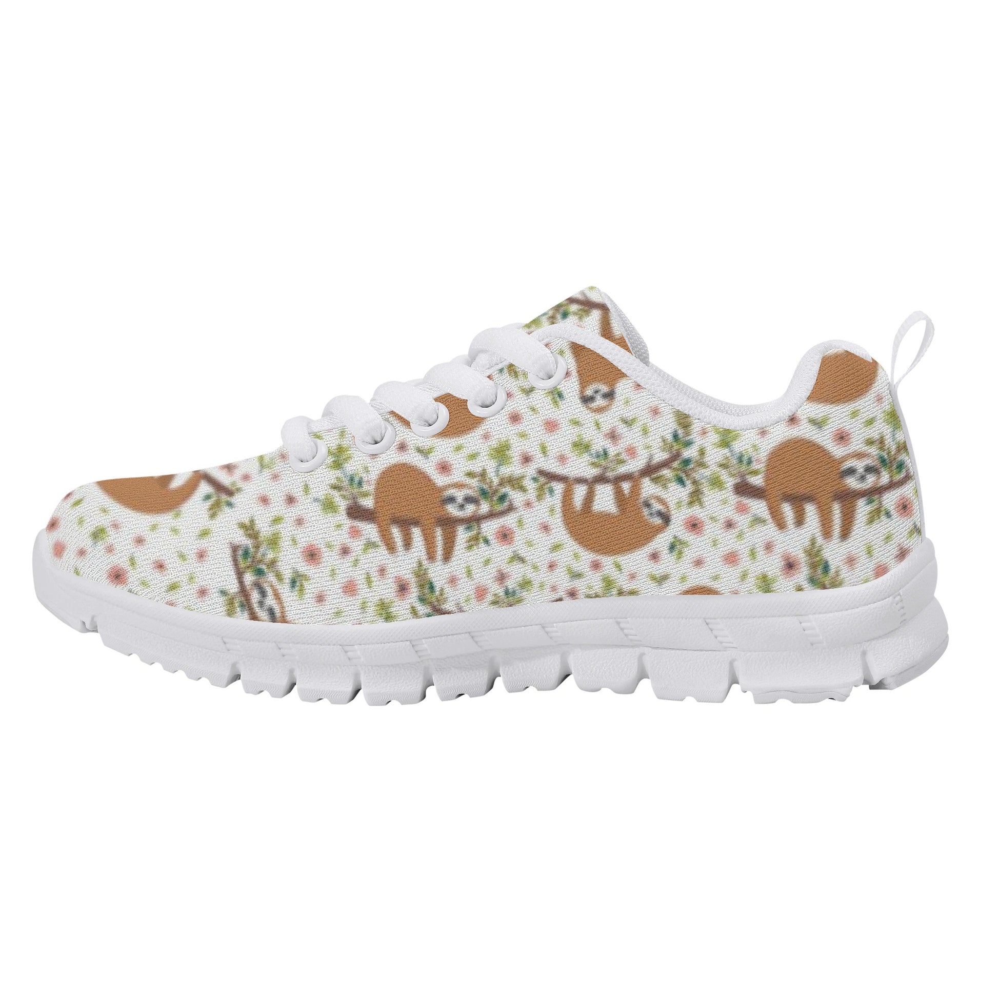 Sloth Pattern - Kid's Running Shoes