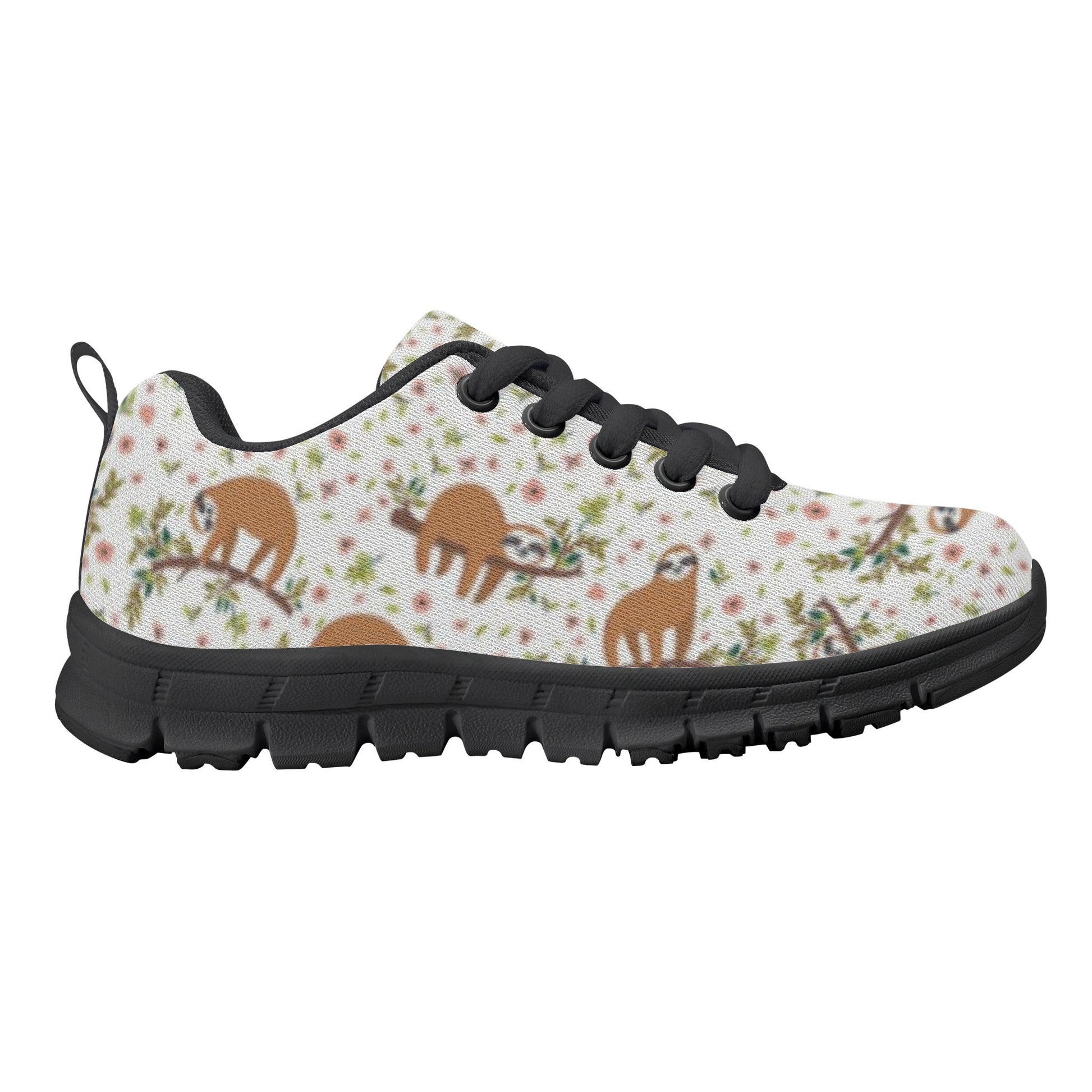 Sloth Pattern - Kid's Running Shoes