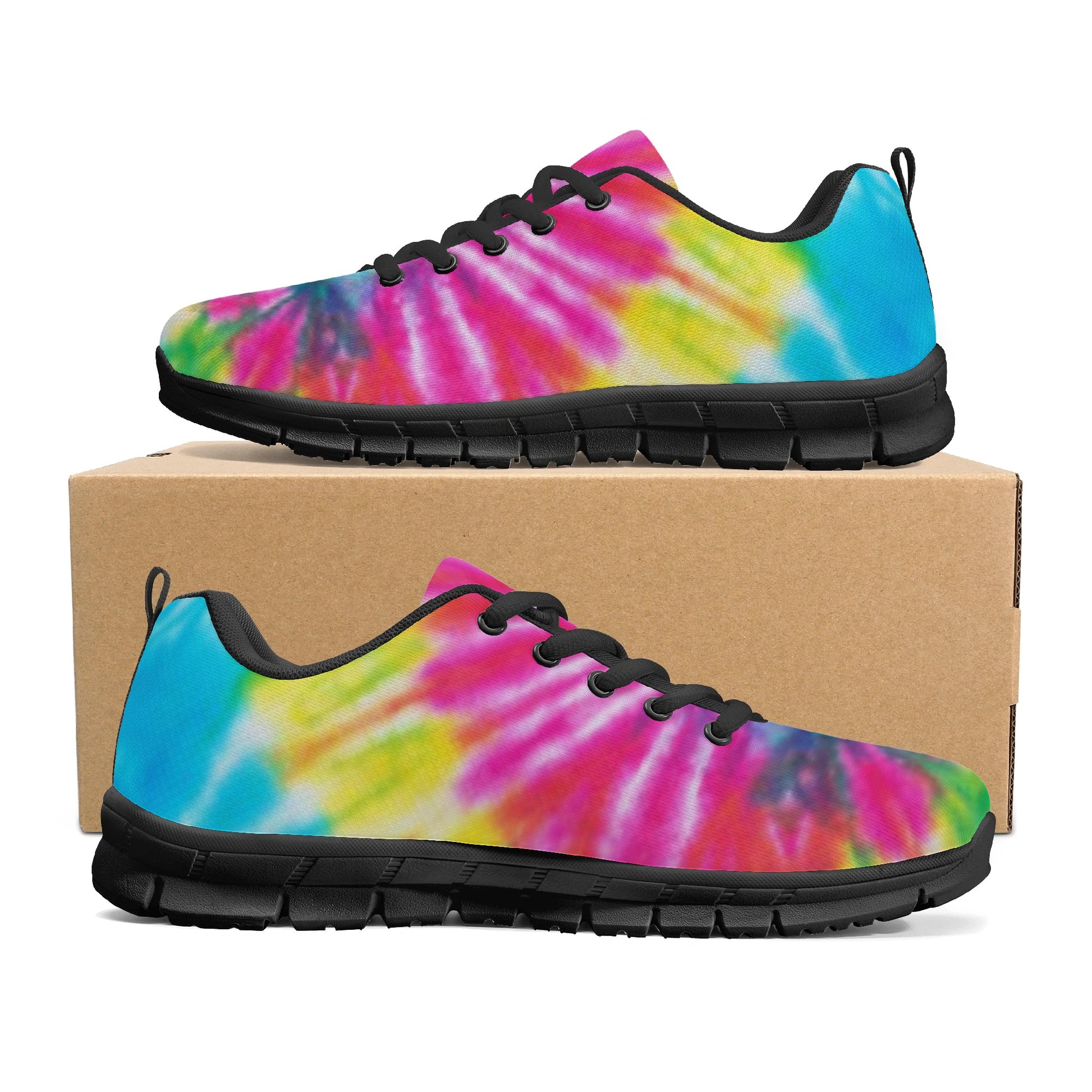 Vibrant Rainbow Women's Running Shoes